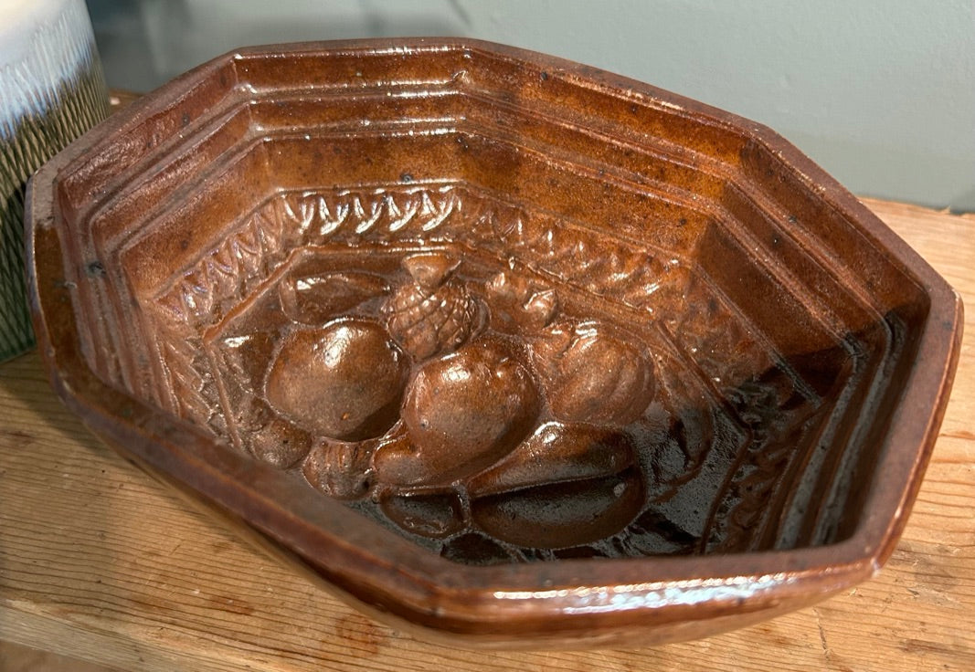 Vintage Salt Glaze Jelly Mould