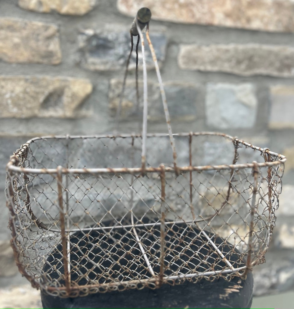 Vintage Wire Basket