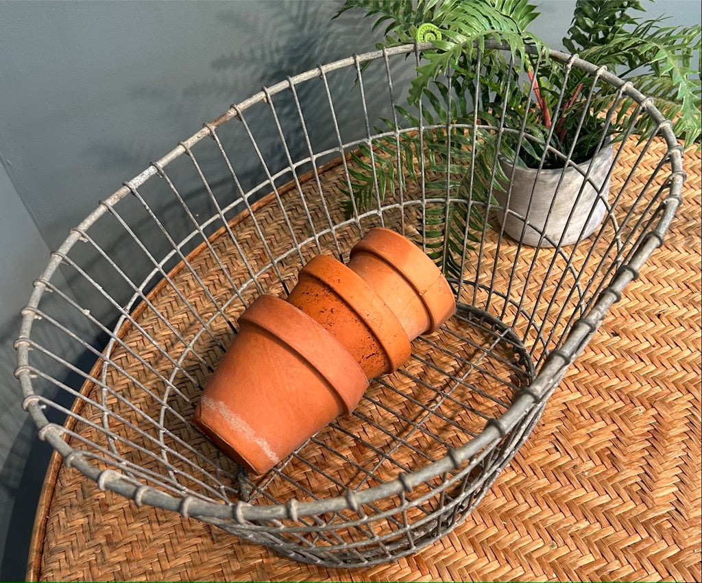 Vintage Wire Basket