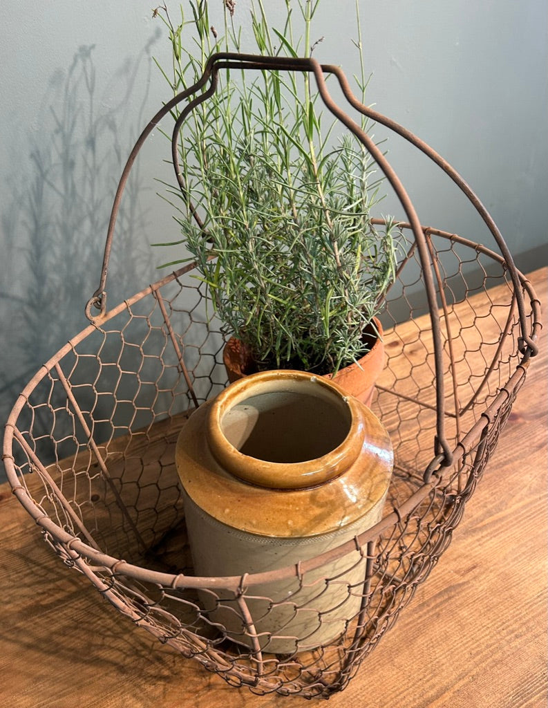 Vintage Wire Basket