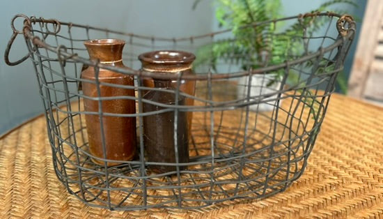 Vintage Wire Basket