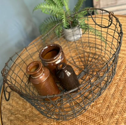 Vintage Wire Basket