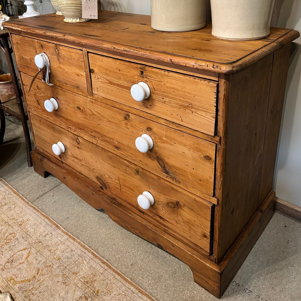 Antique Pine Chest of Drawers