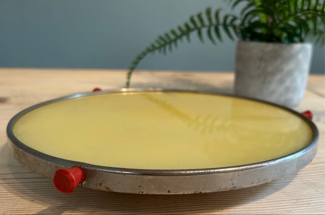 1950's Mid Century Rotating Cake Stand