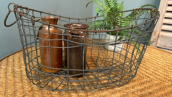Vintage Wire Basket