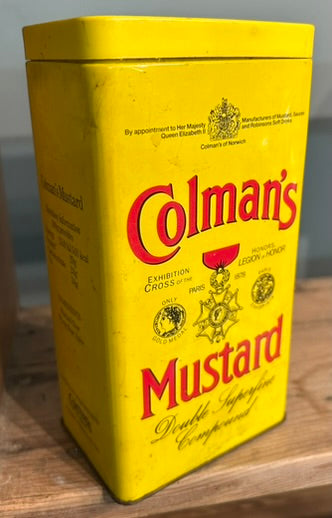 Vintage Colemans Mustard Tin