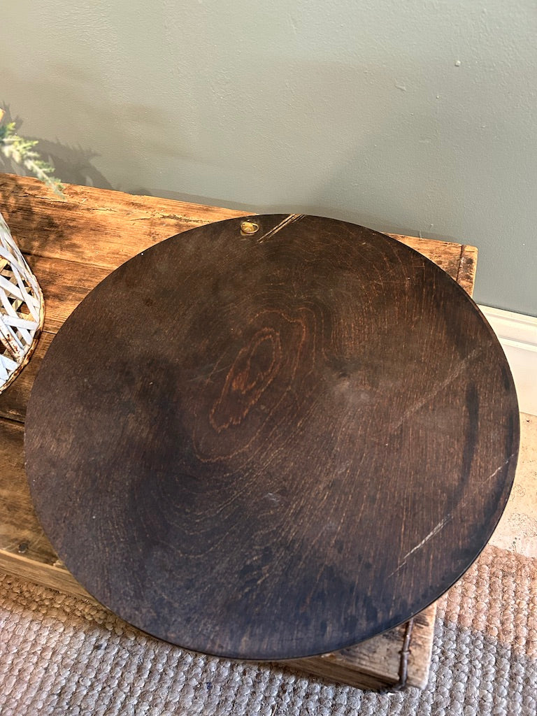 Vintage Brass Round Port Hole Mirror