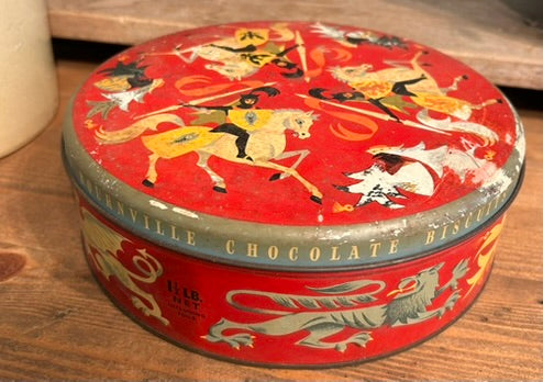 Bournville Red Vintage Tin