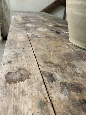Rustic Reclaimed Trestle Table