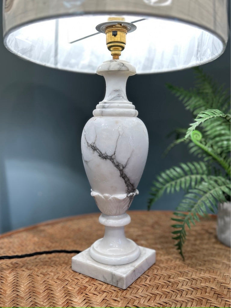 Vintage Mable Lamp Base with Brass Fittings