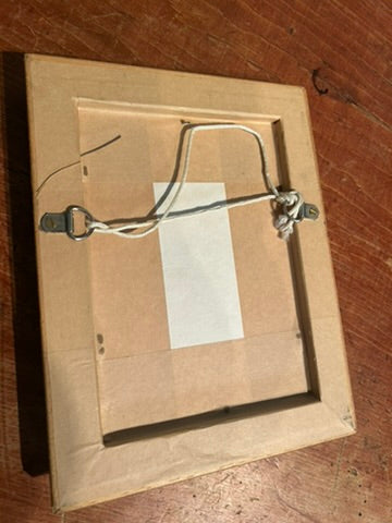 Vintage Framed Jack Russell Print