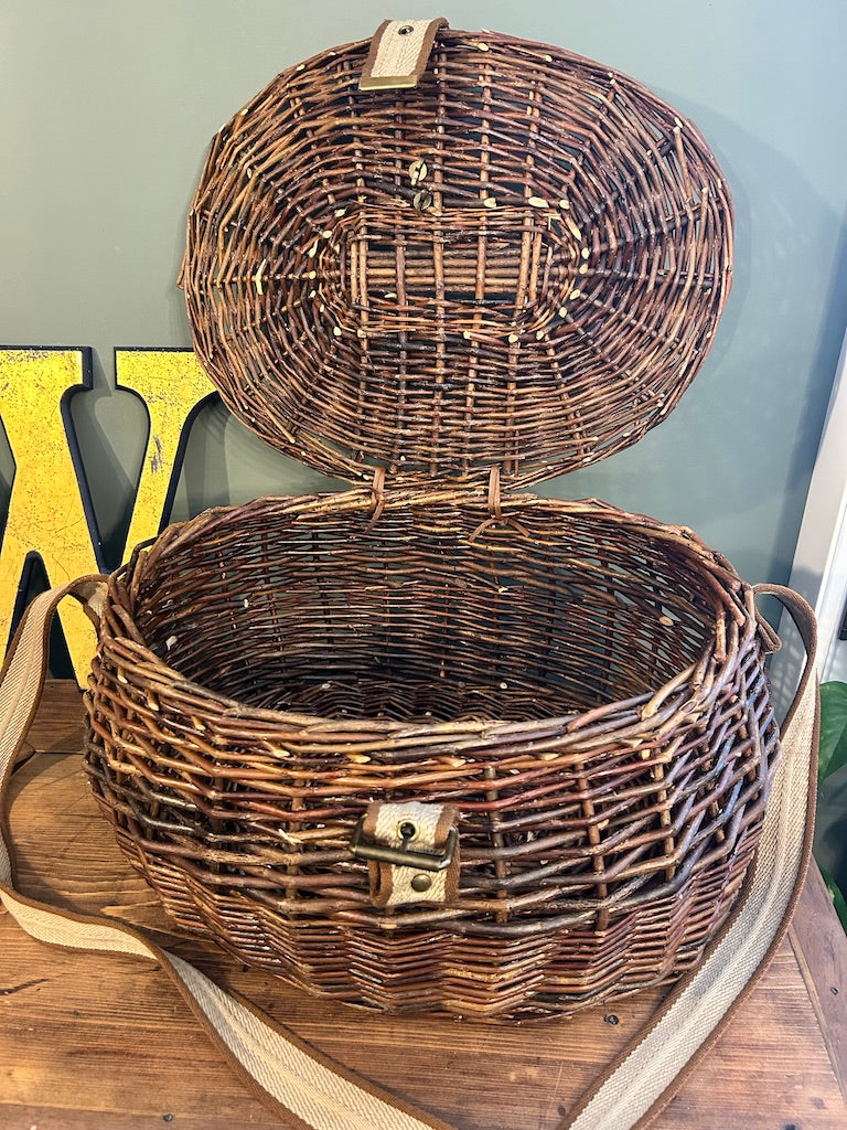 Vintage Fishing Basket