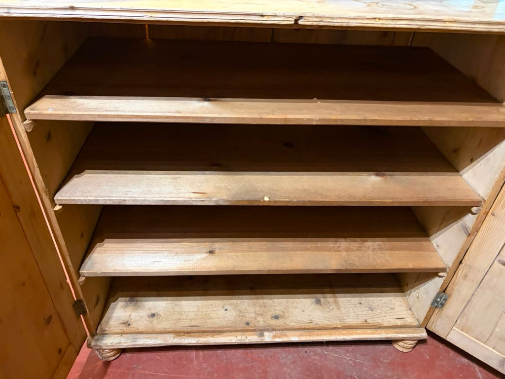 Rustic Antique Pine Cupboard