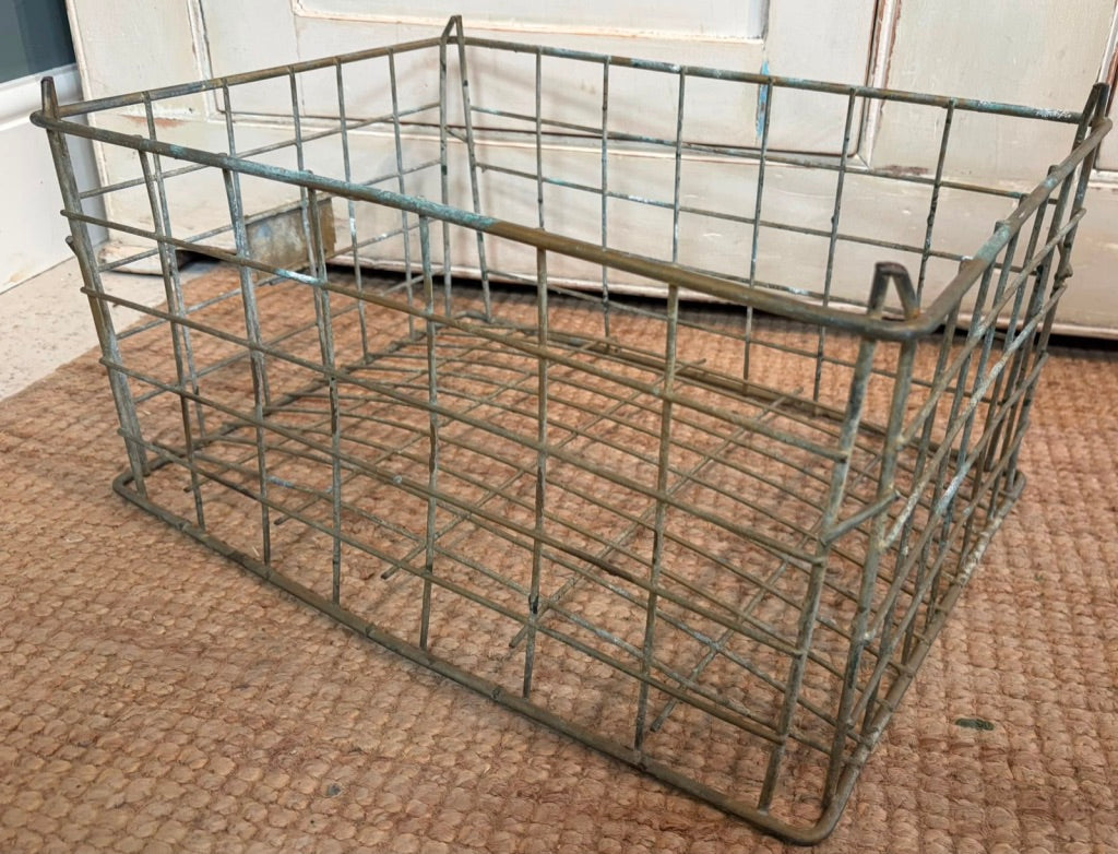 Vintage Metal Crate