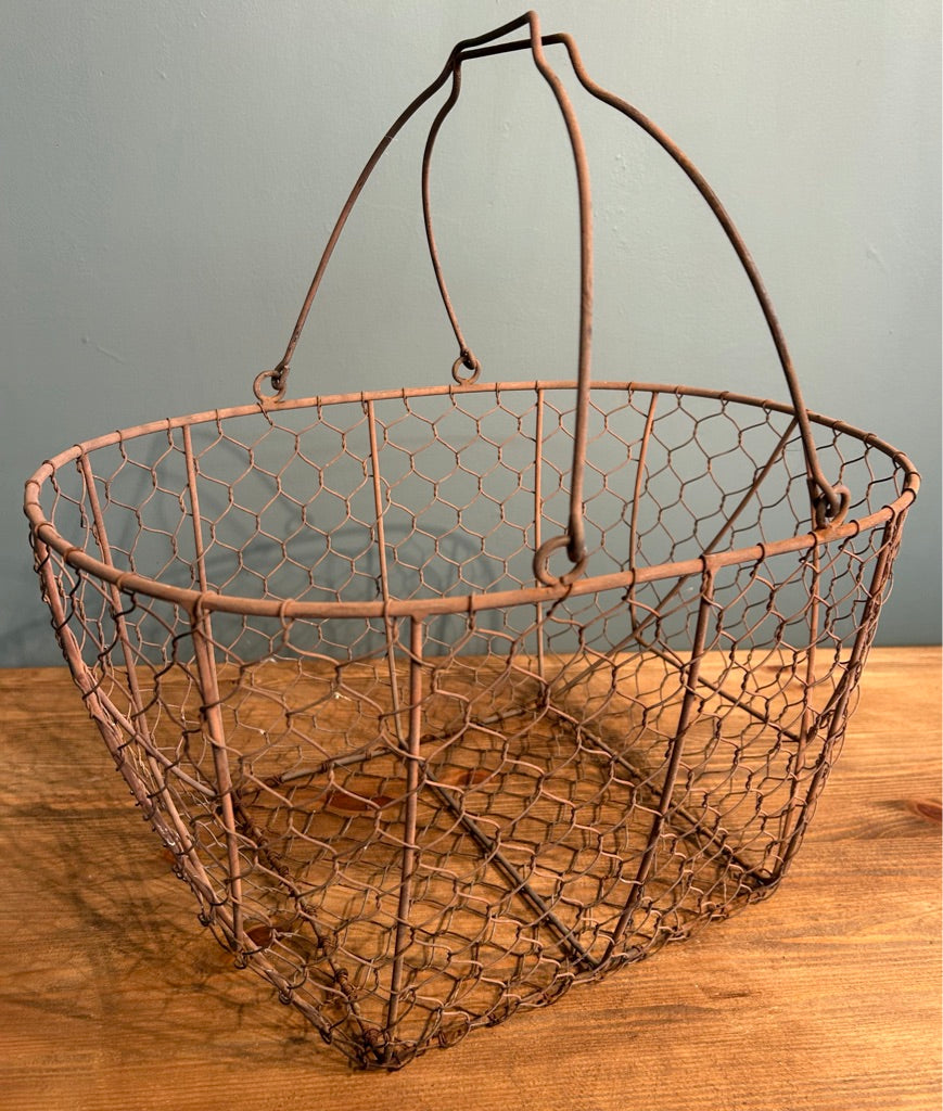 Vintage Wire Basket