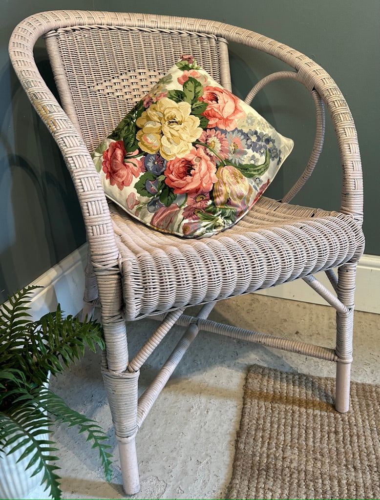Vintage Lloyd Loom Wicker Chair