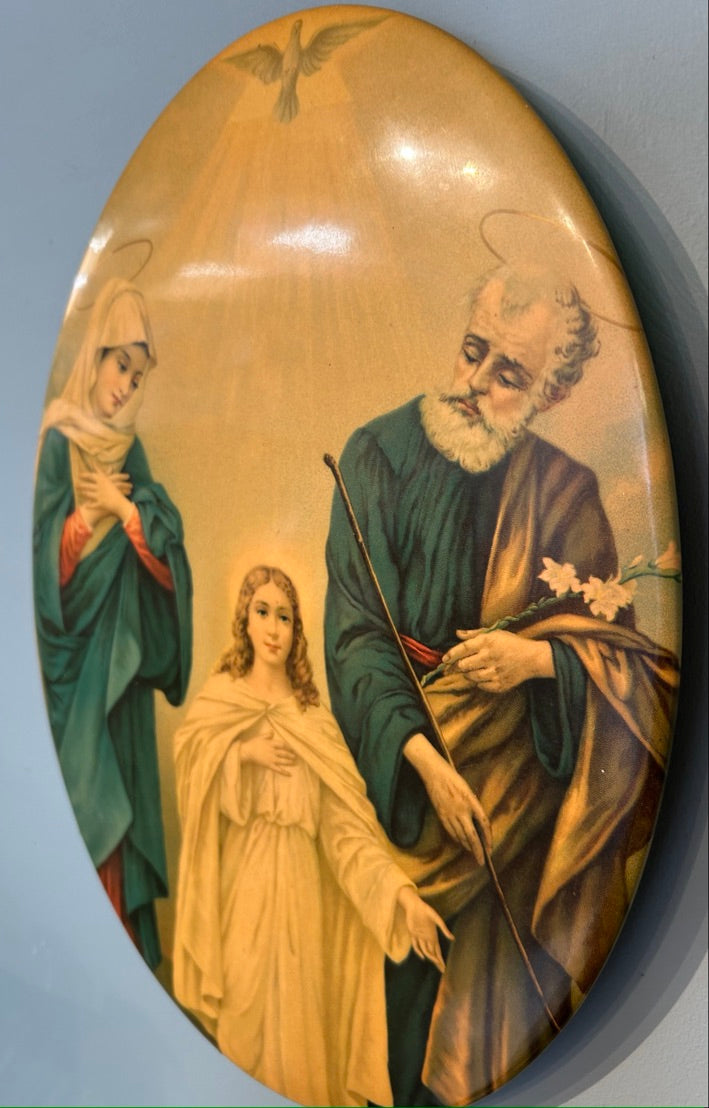 Vintage Religious Plaque