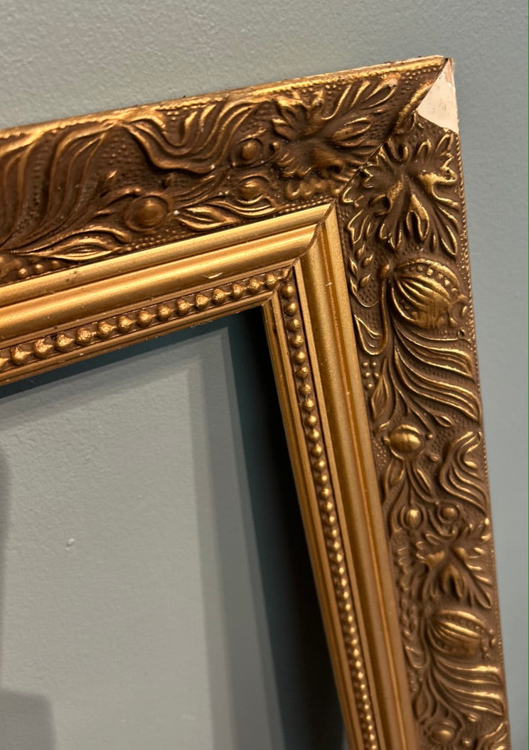 Vintage Extra Large Gold Frame