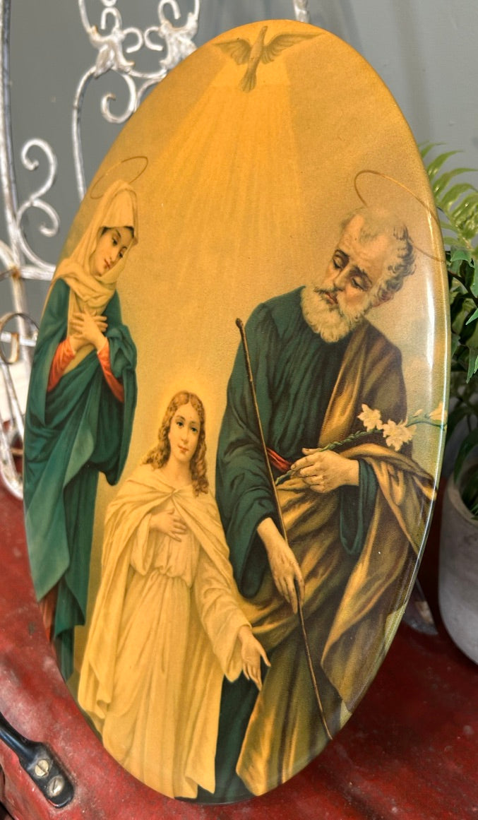 Vintage Religious Plaque