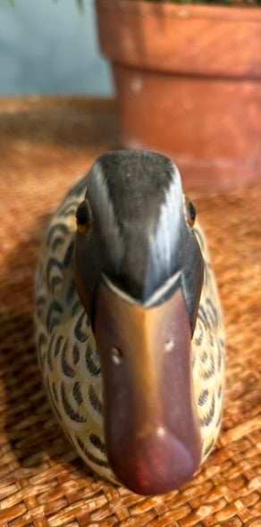 Vintage Wooden Duck