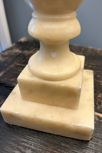 Pair of Vintage Alabaster Lamps