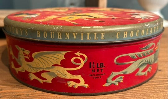 Bournville Red Vintage Tin