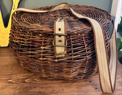 Vintage Fishing Basket