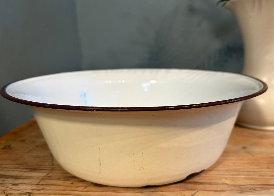 Vintage Enamel Bowl