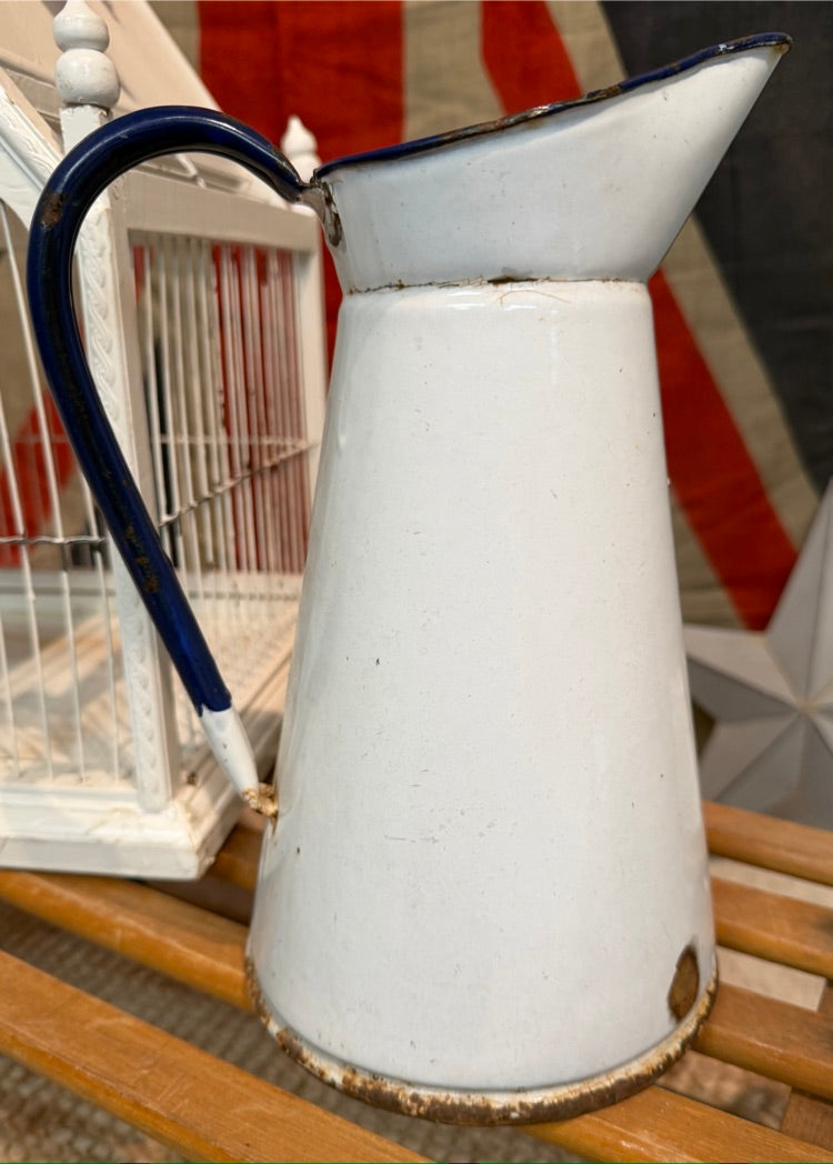 Vintage Enamel Jug