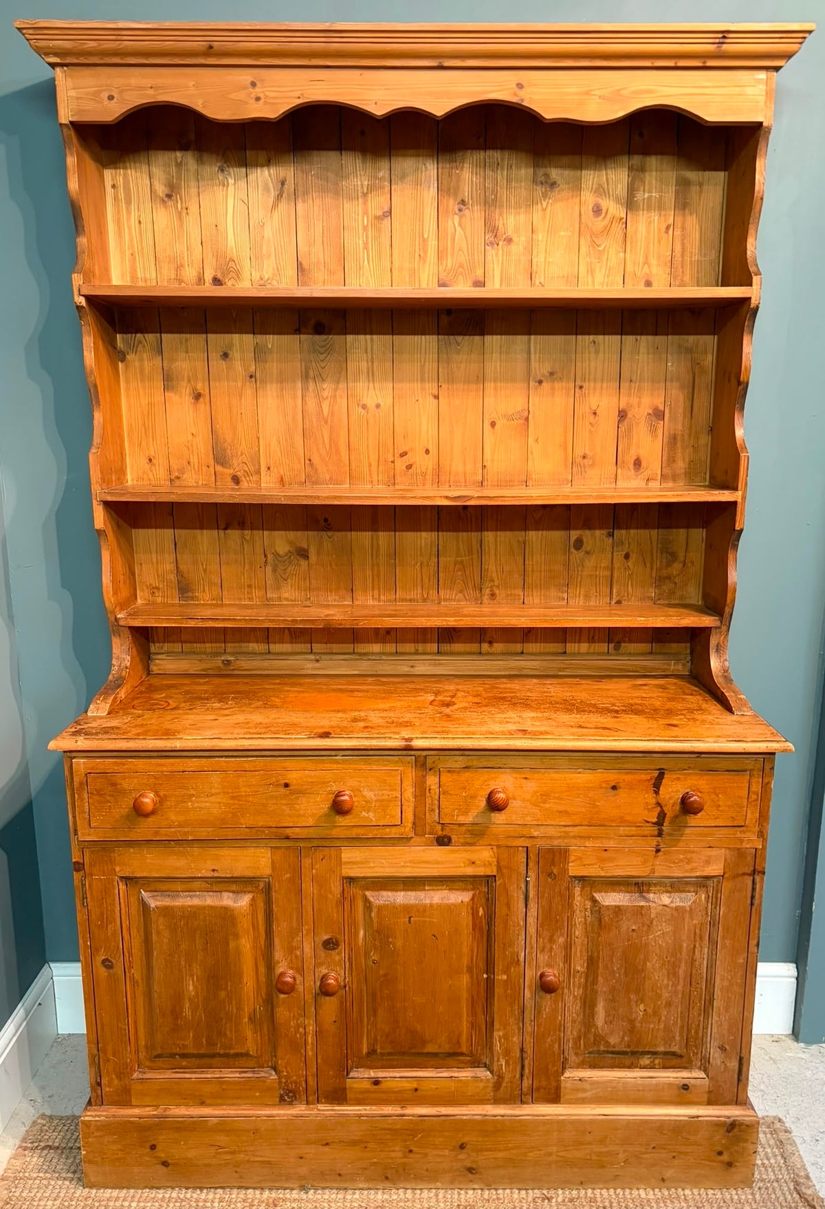 Vintage Pine Kitchen Dresser
