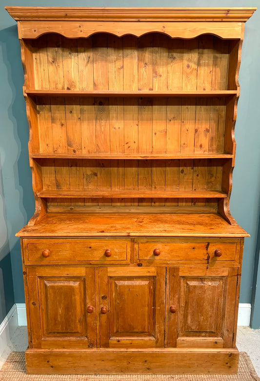 Vintage Pine Kitchen Dresser