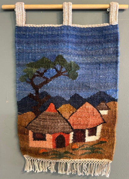 Vintage Wool Wall Hanging
