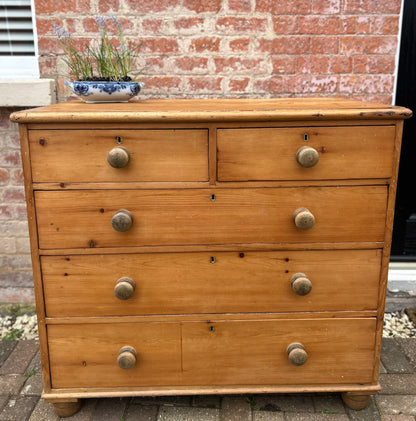 Antique Pine Chest of Drawers