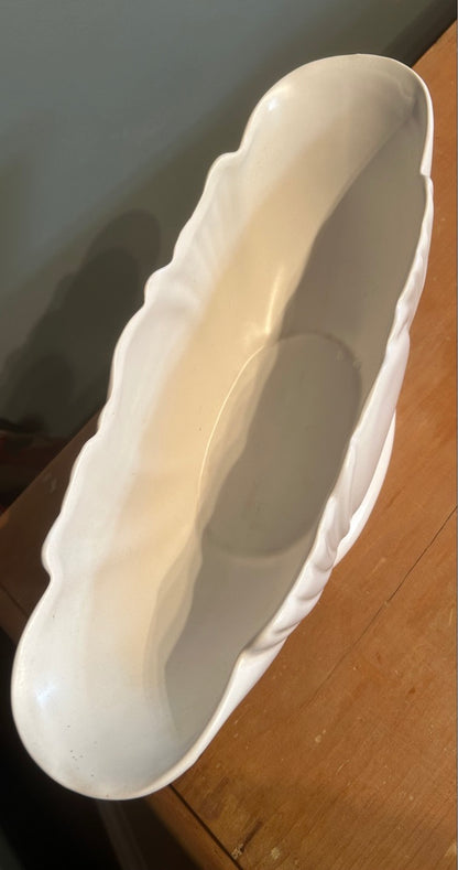 Vintage Dartmouth Pottery White Mantel Vase