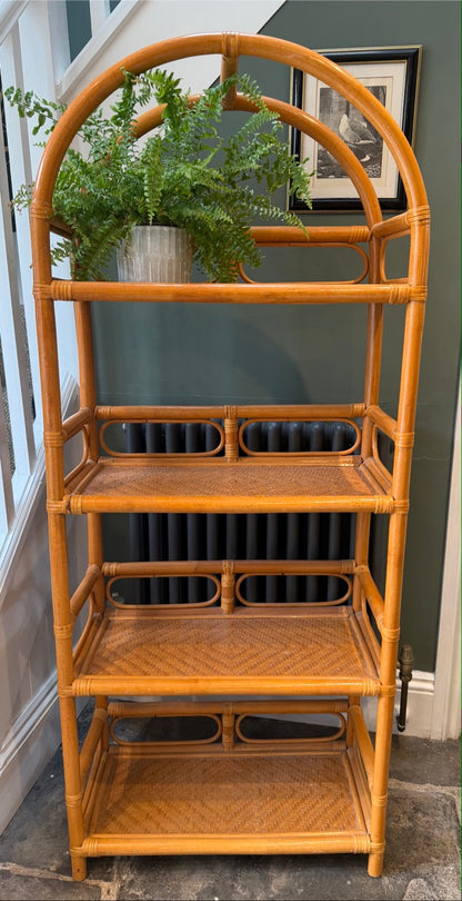 Vintage Bamboo Shelves