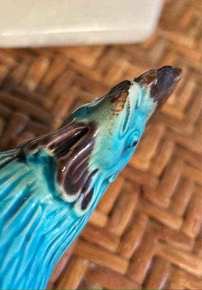 Antique Turquoise Cockerel Ornament - Chinese