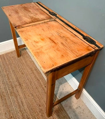 Double Vintage School Desk