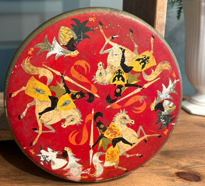Bournville Red Vintage Tin