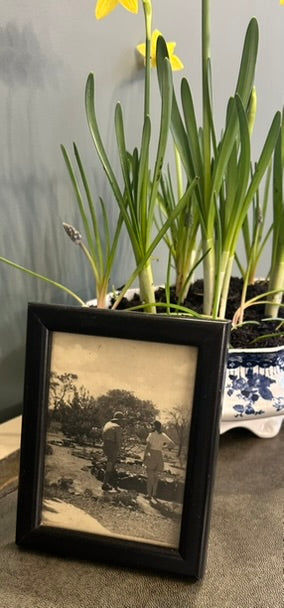 Small Black Vintage Frame with photo