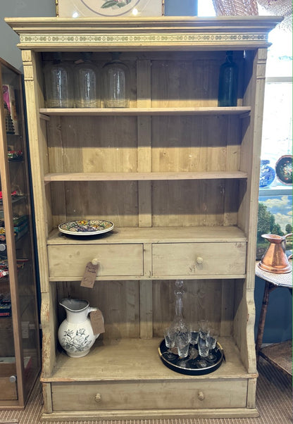 Rustic Vintage Painted Antique Pine Boho Shelves
