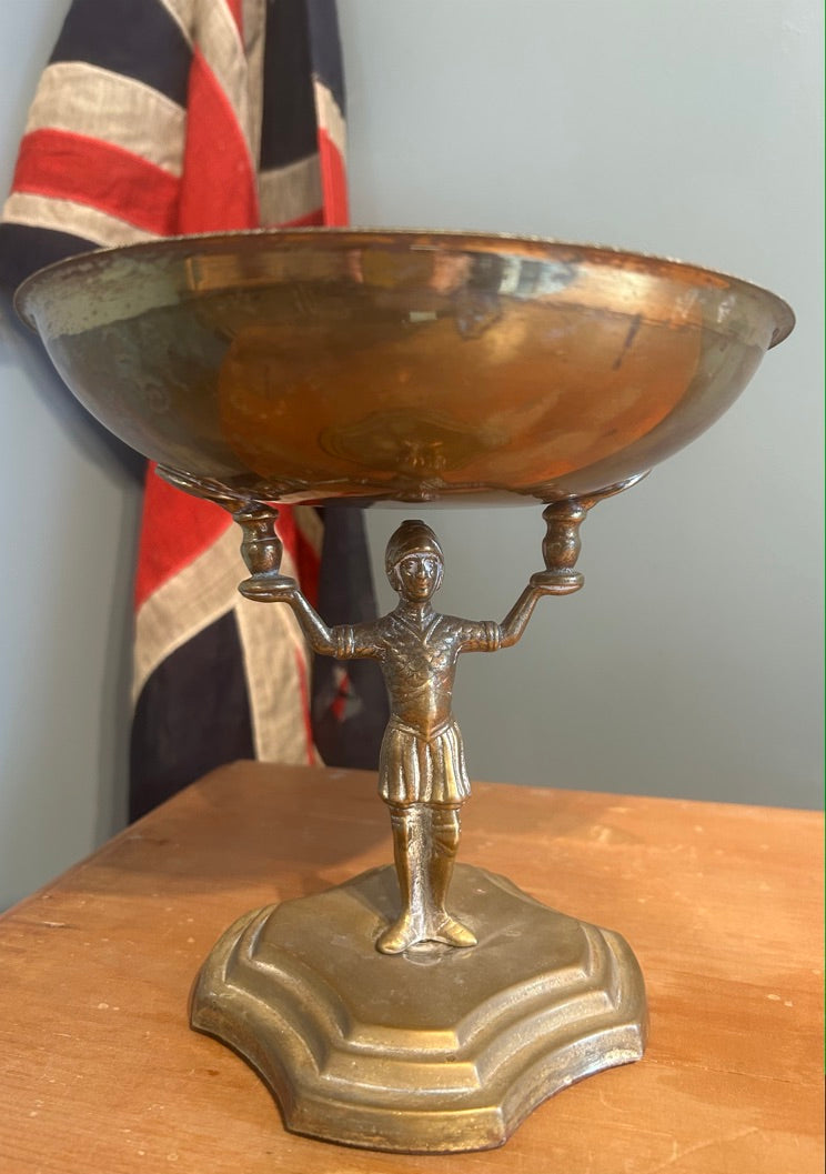 Vintage Brass Fruit Bowl