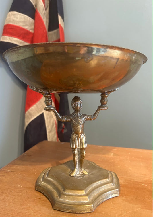 Vintage Brass Fruit Bowl