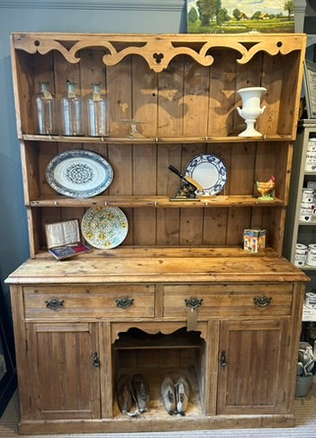 Antique Pine Kitchen Dresser