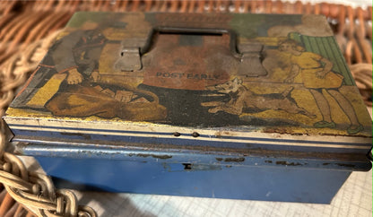 Vintage Tin Cash Box
