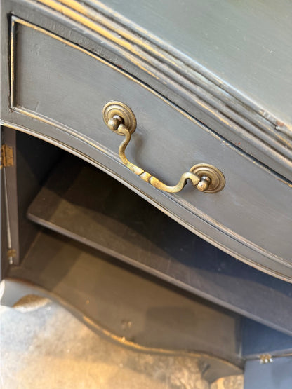 Vintage Painted Cupboard with Shelving