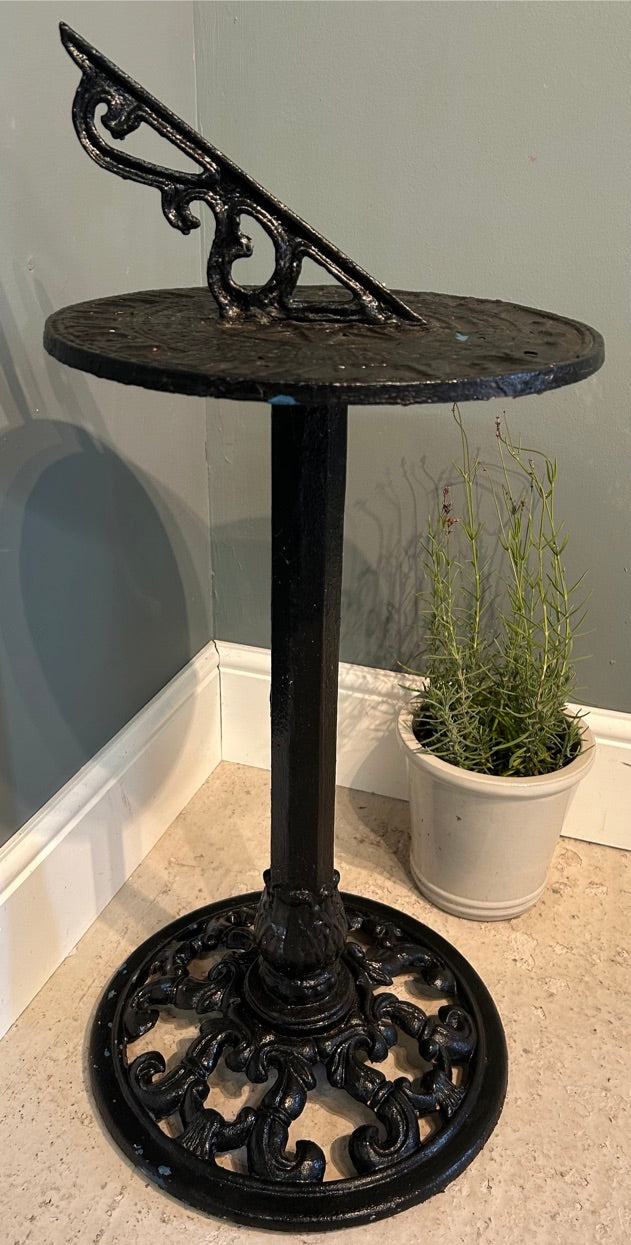 Vintage Painted Sundial