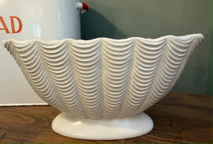Vintage Dartmouth Pottery White Mantel Vase