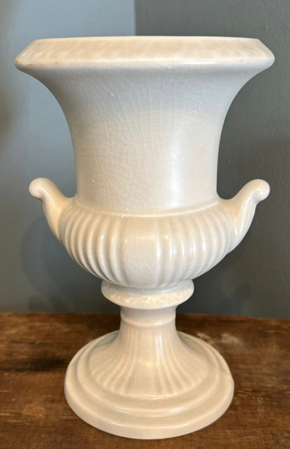 Vintage Dartmouth Pottery White Vase