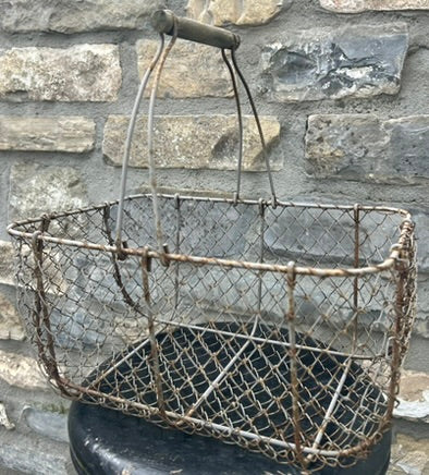 Vintage Wire Basket