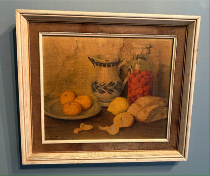 Vintage Still life Painting- Signed Robert Chailloux